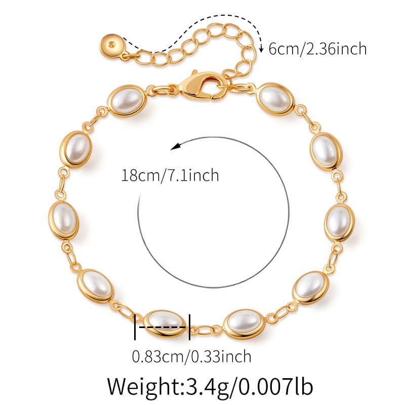 Pearl Link Bracelet