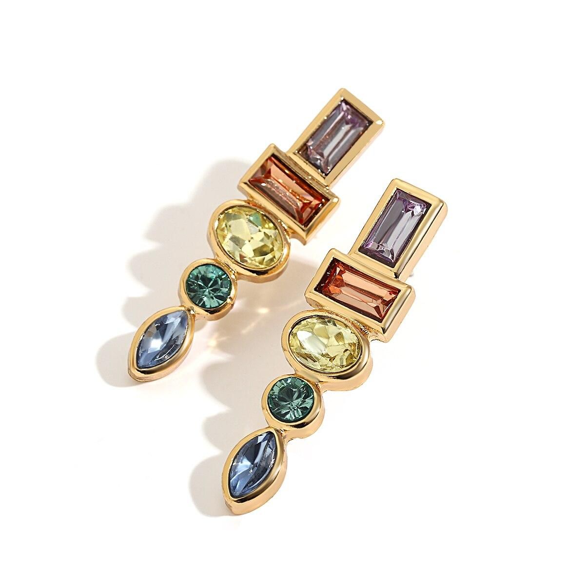 Geometric Diamond Drops