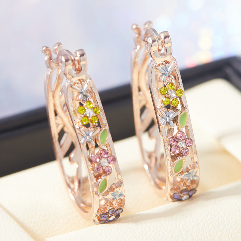 Floral Bloom Earrings - FLY