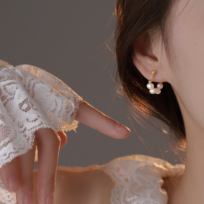 Quad Pearl Earrings - FLY