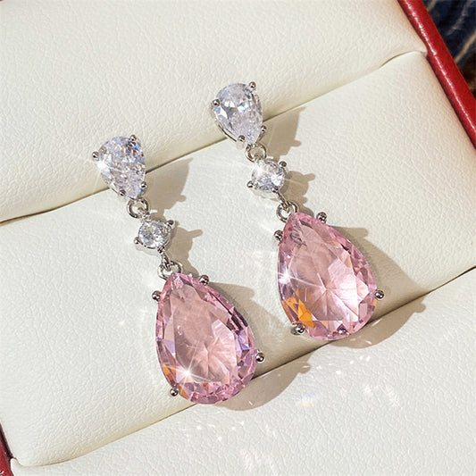 Rose Quartz Earrings - FLY