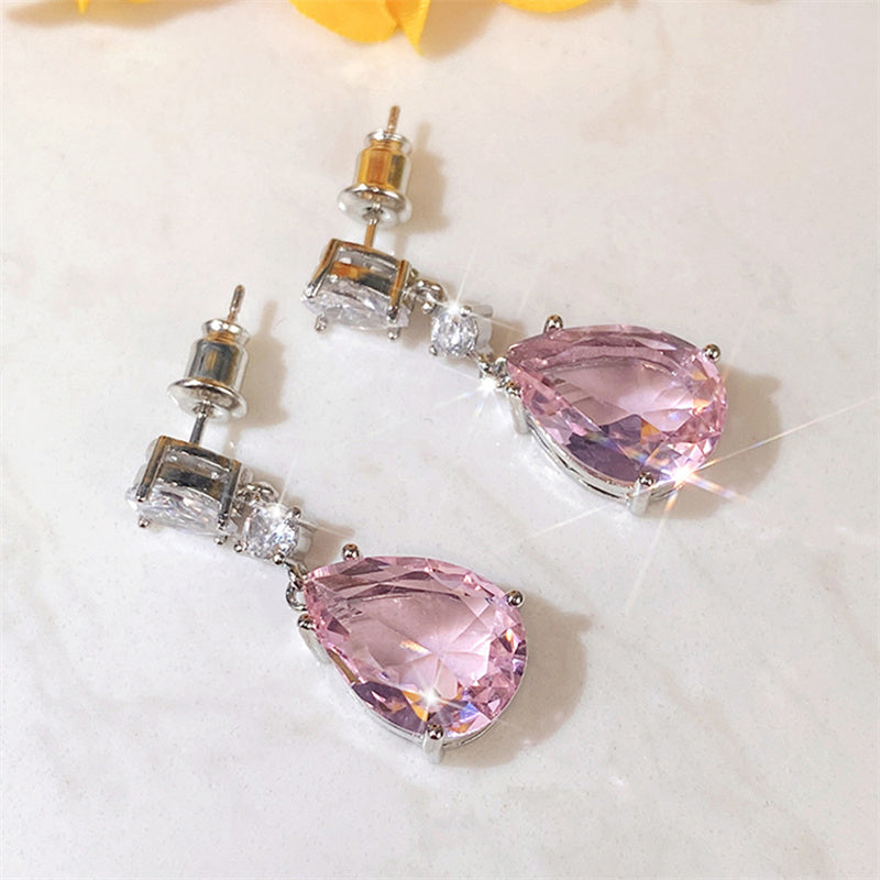 Rose Quartz Earrings - FLY