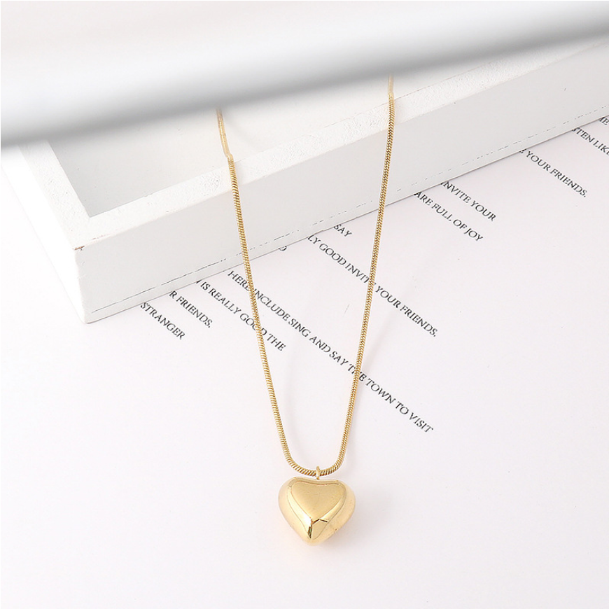 Heart Gold Necklace