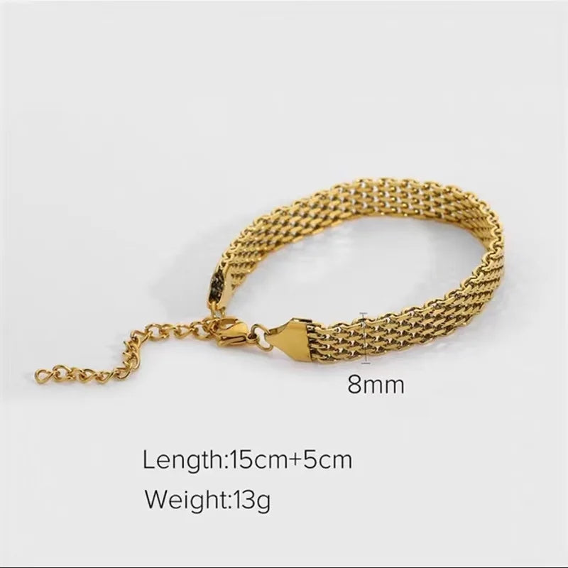 Golden Strap Bracelet