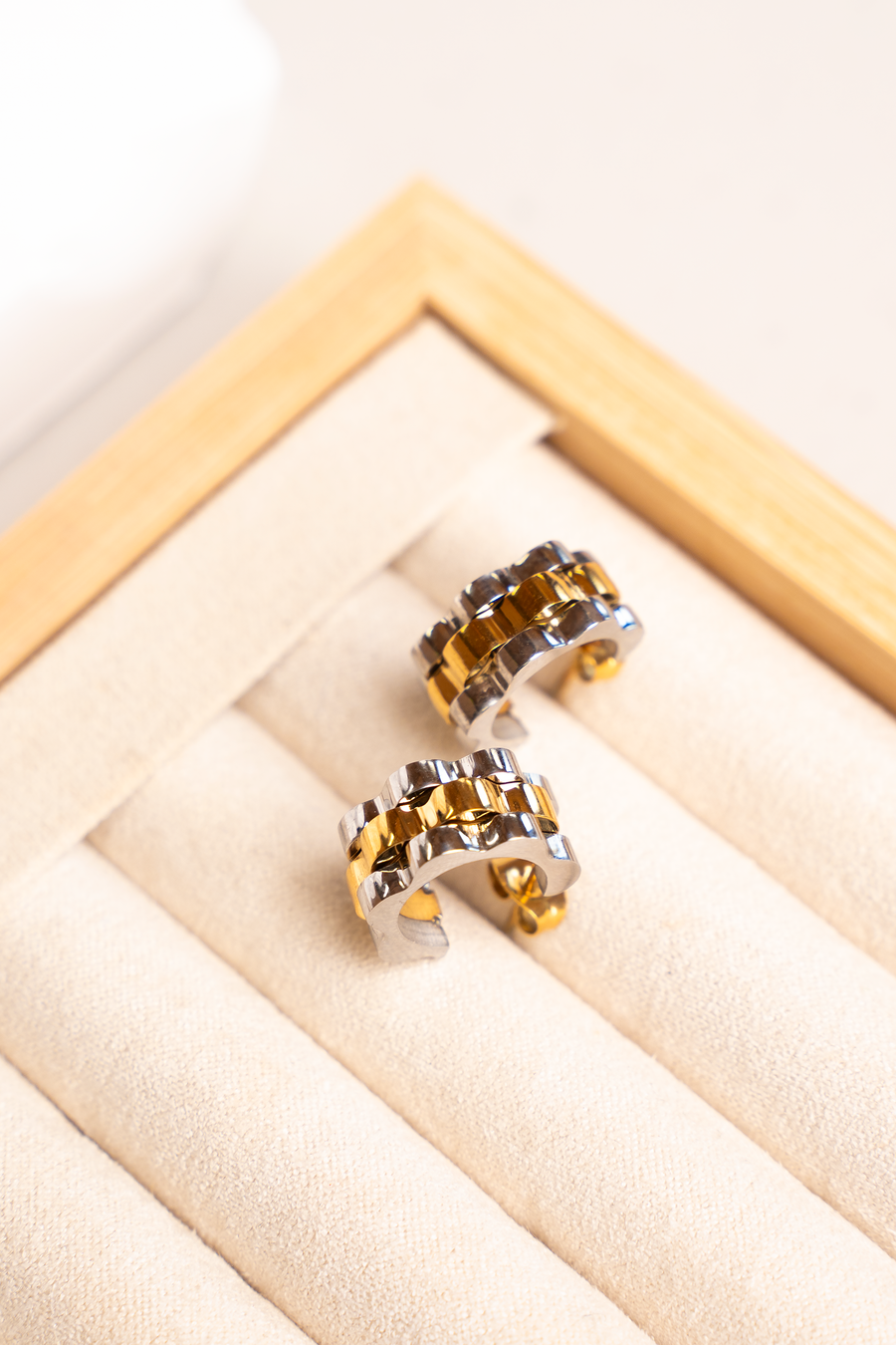 Metal Cuff Hoops