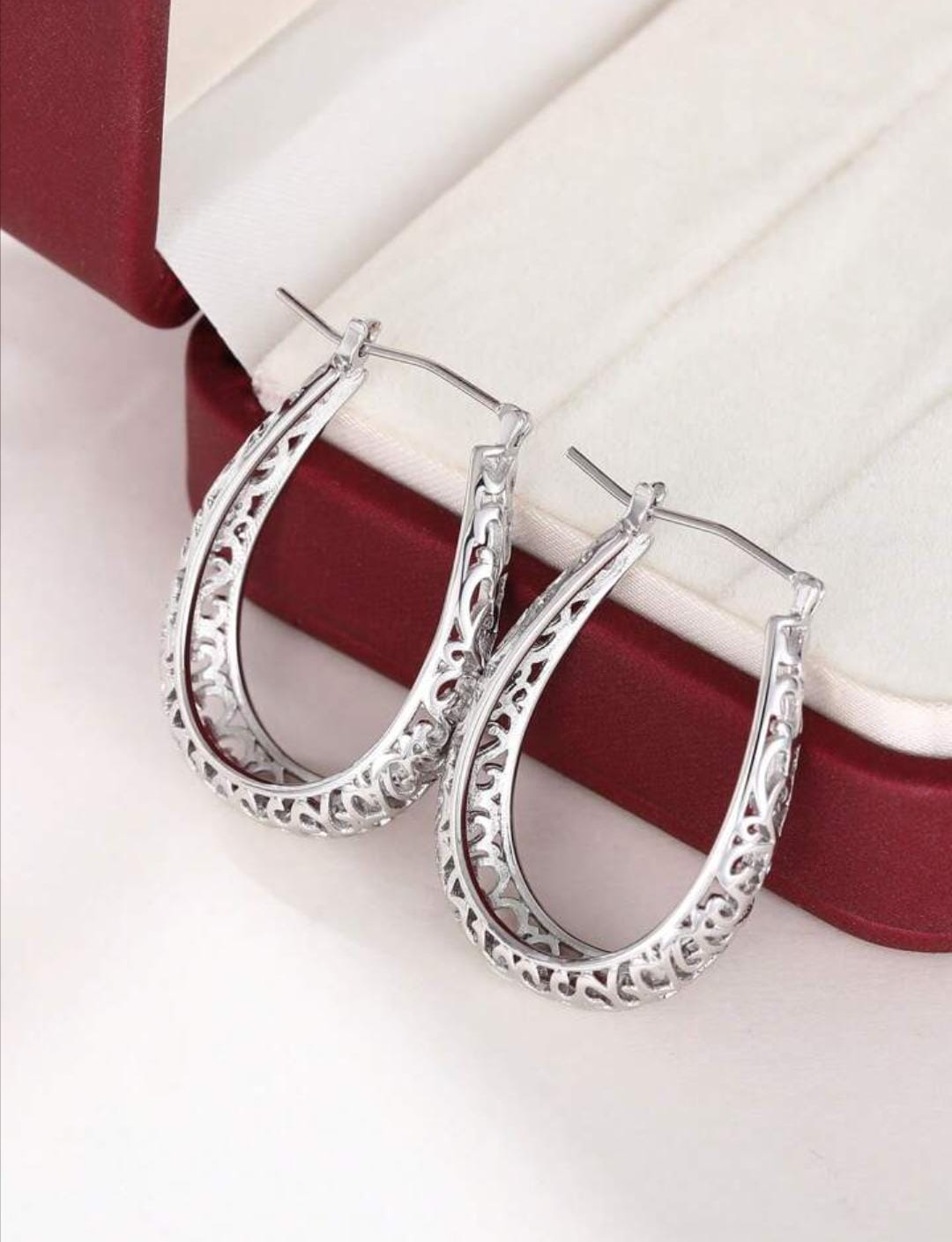 Noir Hoops