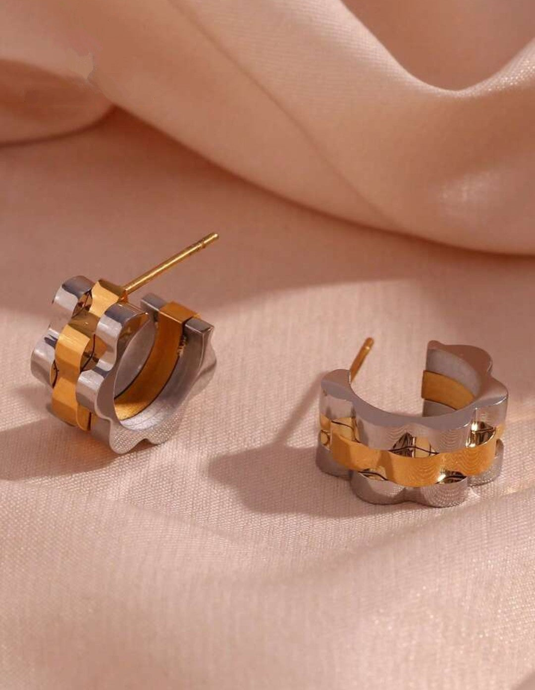 Metal Cuff Hoops