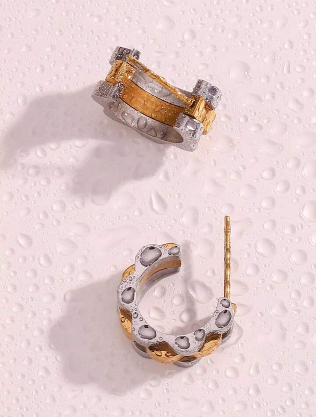 Metal Cuff Hoops