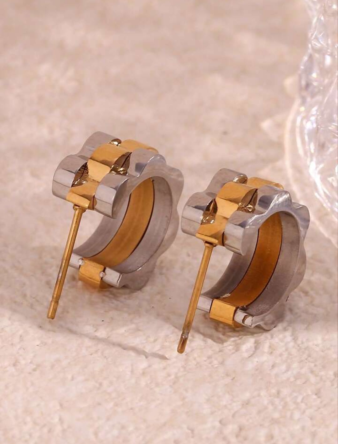 Metal Cuff Hoops