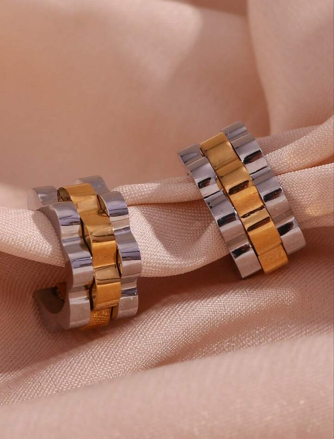 Metal Cuff Hoops