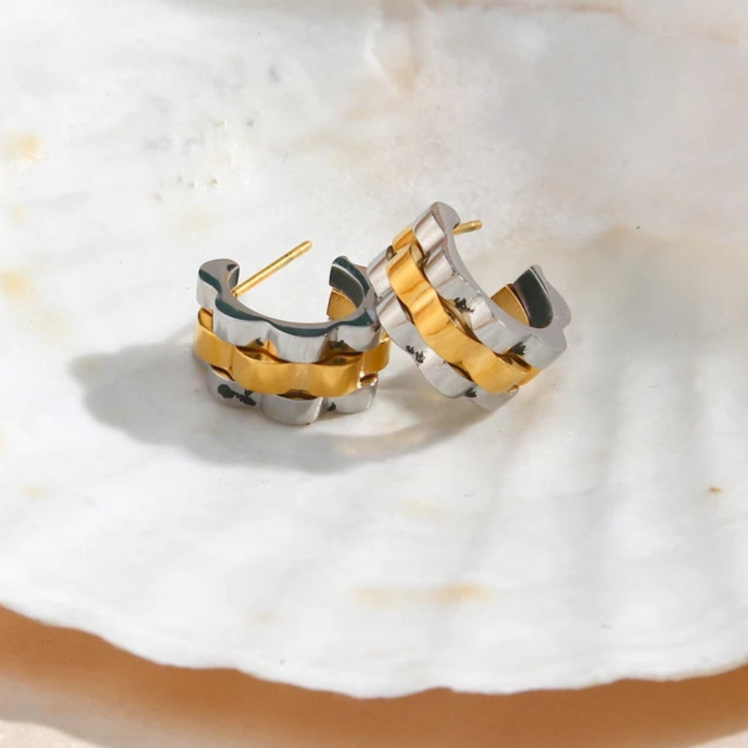 Metal Cuff Hoops