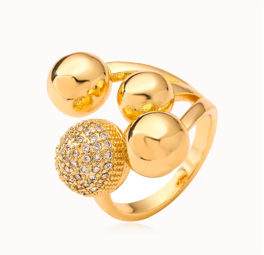 Golden Twirl Ring - FLY