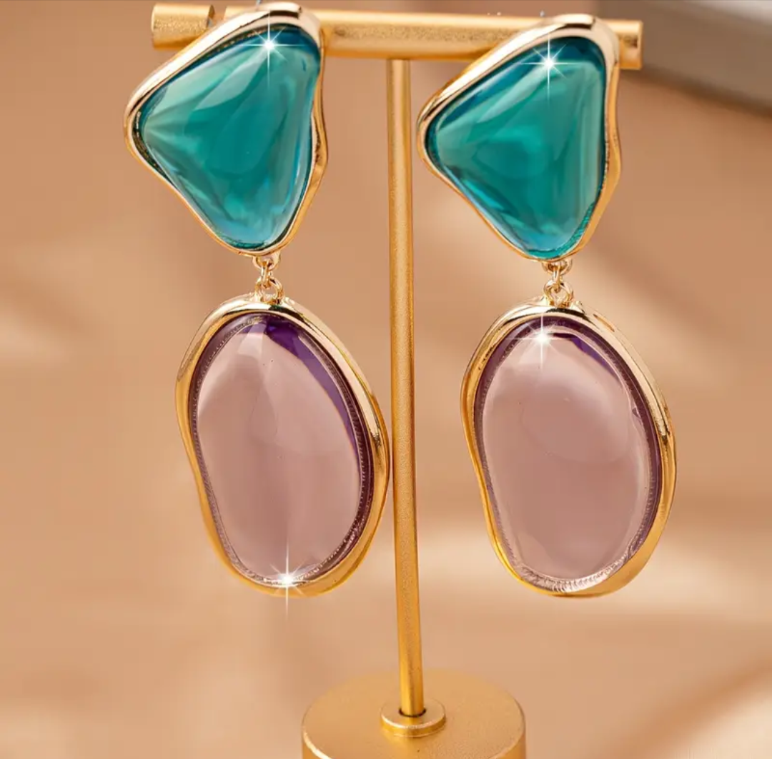 Spanish Polychrome Dangle
