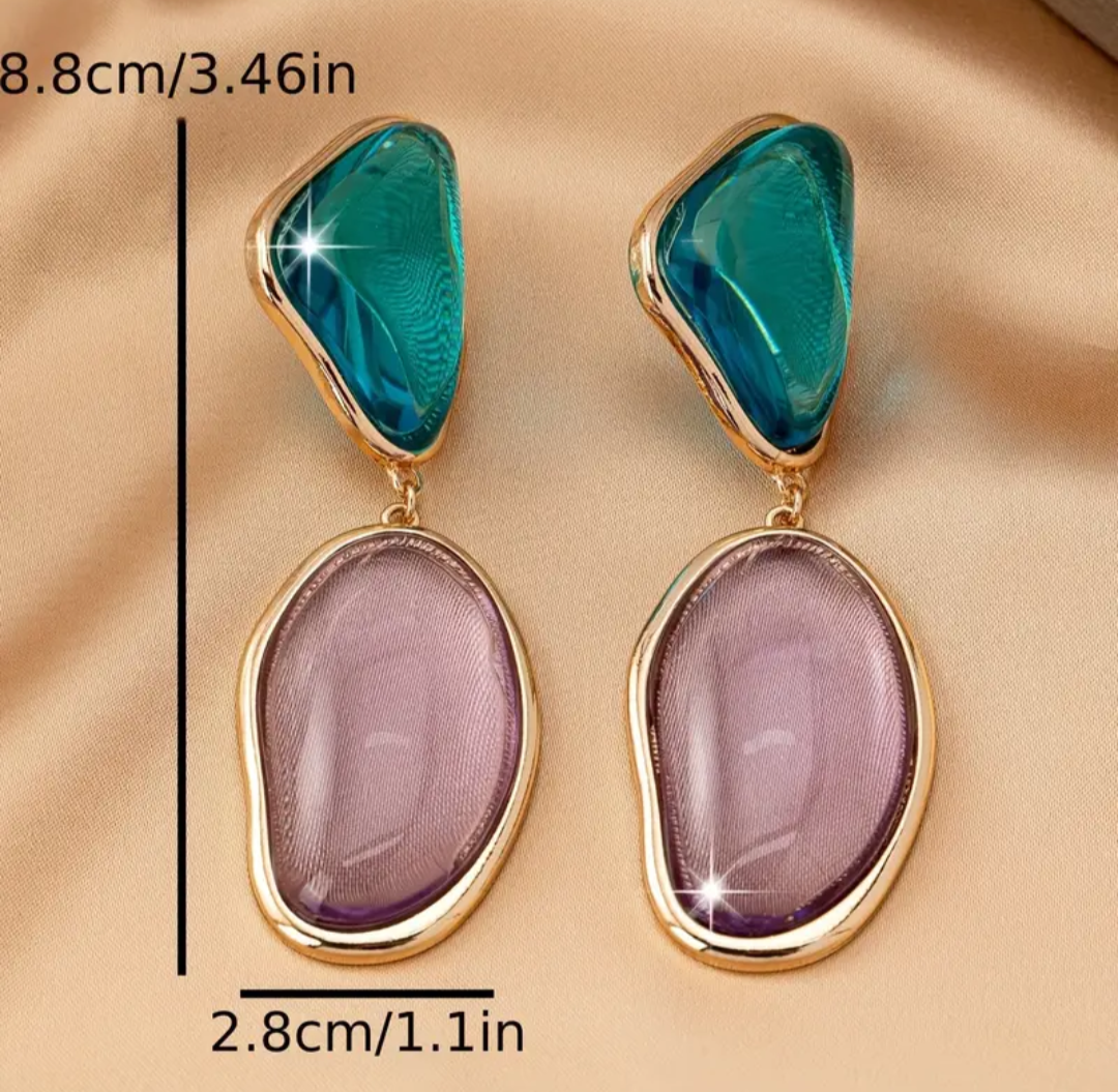 Spanish Polychrome Dangle