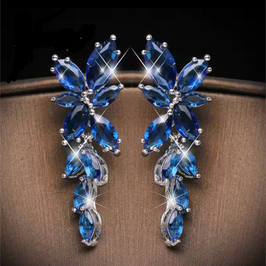 Azure Tear Earrings