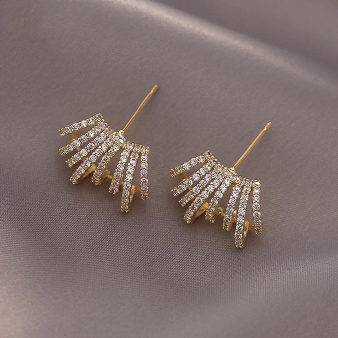 Golden Aura Studs