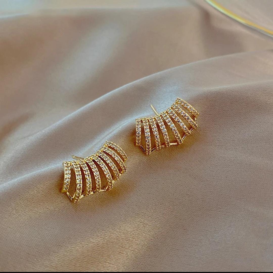 Golden Aura Studs