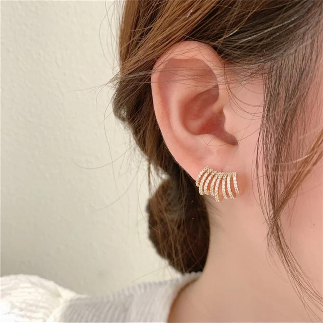 Golden Aura Studs