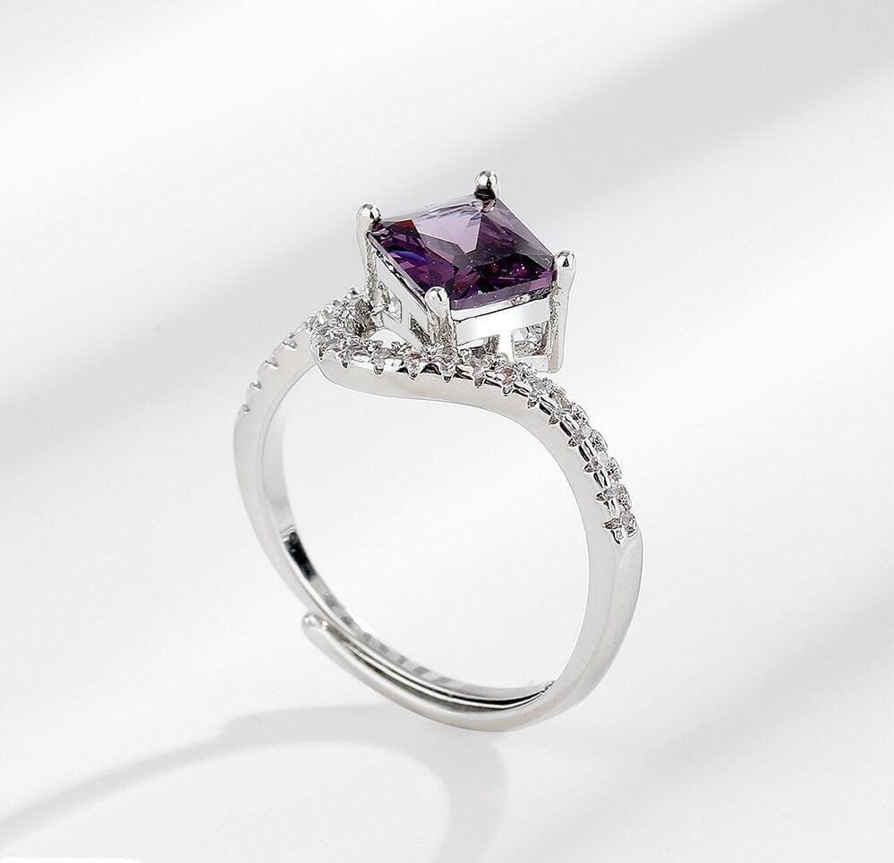 Violet Majesty Ring