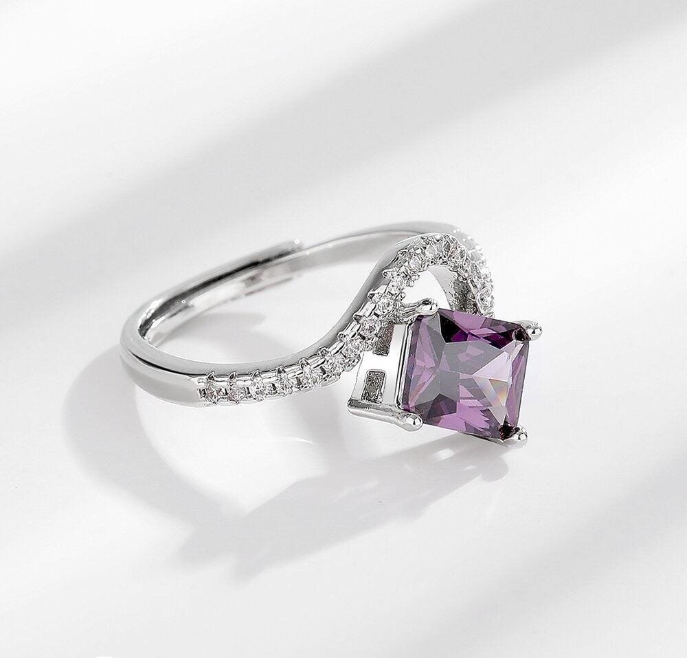 Violet Majesty Ring