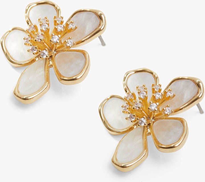 Snow Blossom Earrings