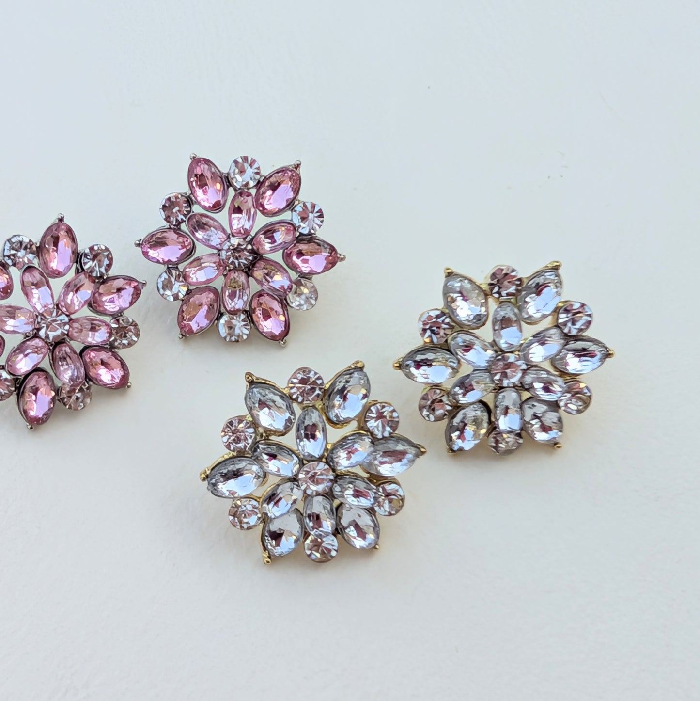 Double Flower Studs