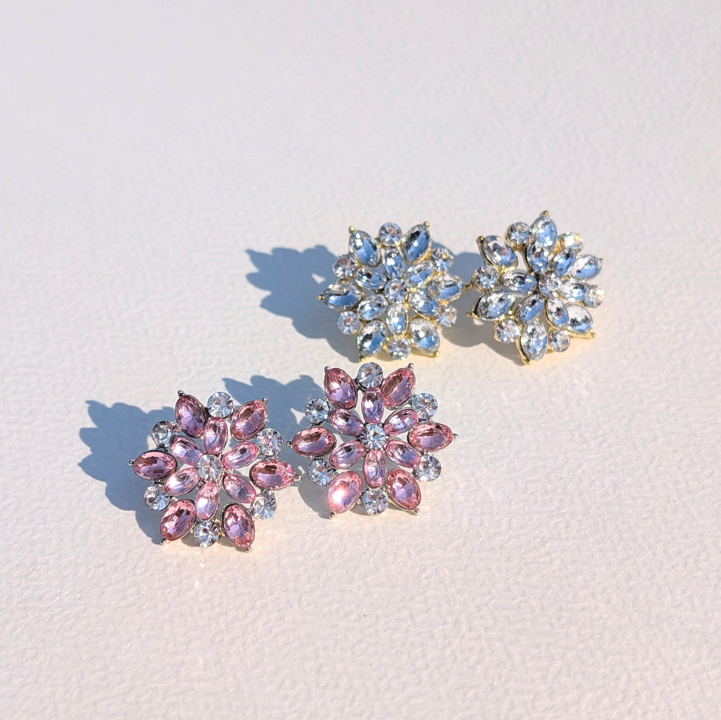 Double Flower Studs