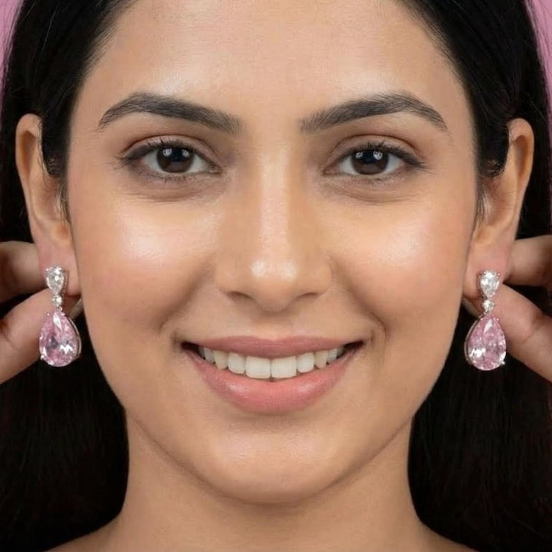 Rose Quartz Earrings