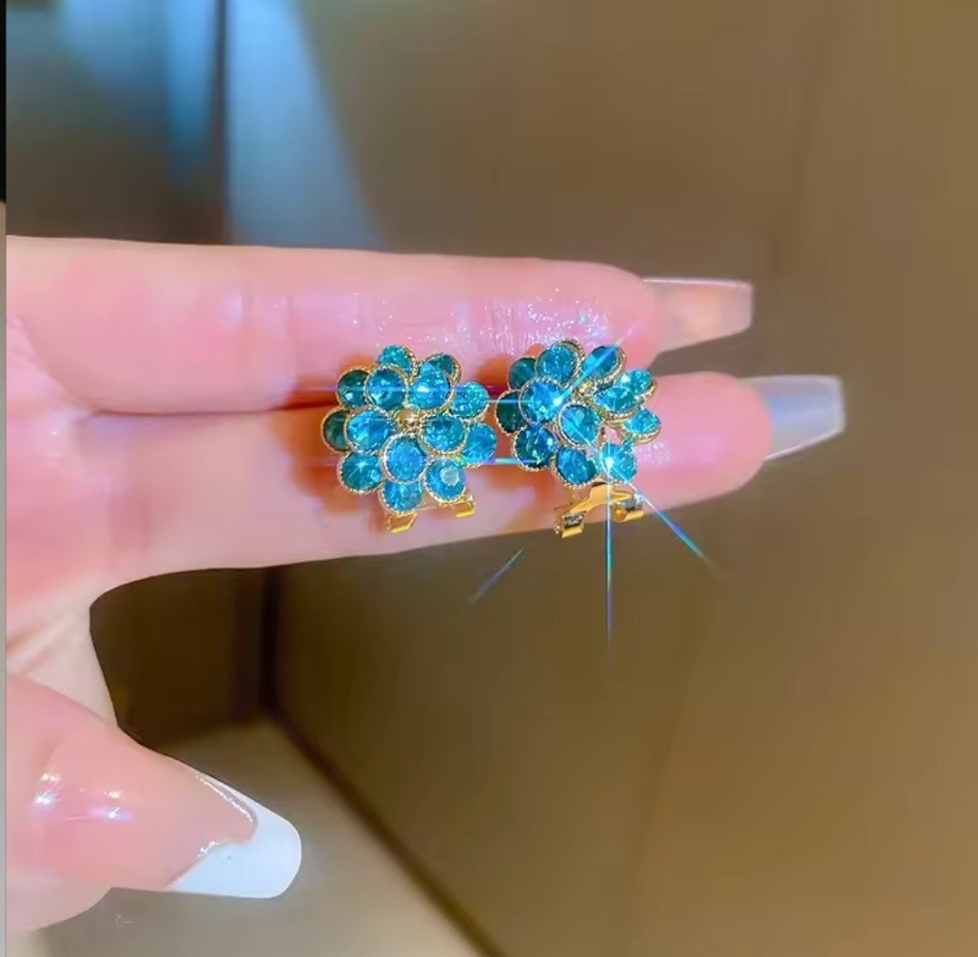 Aqua Glow Studs