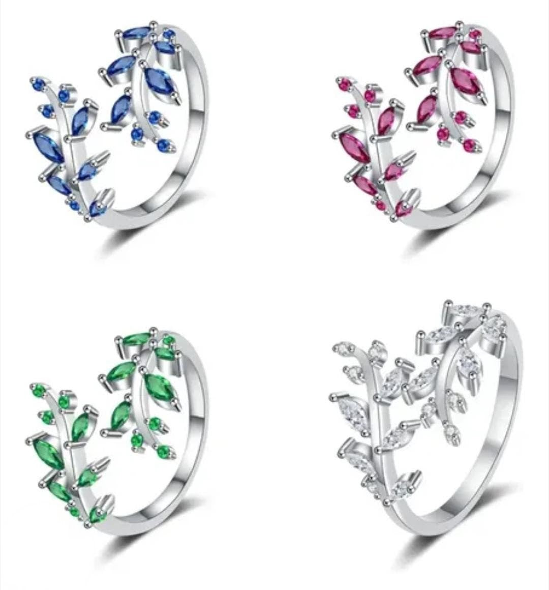Leafy Charm Ring