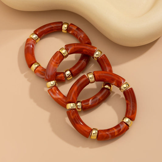 Mahogany Gold Bracelet