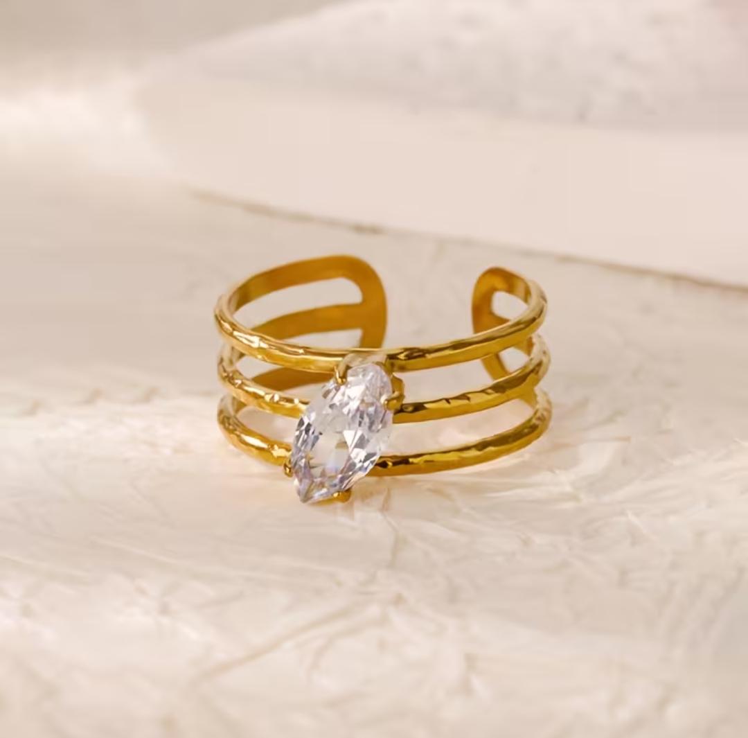 Boho Marquise Ring