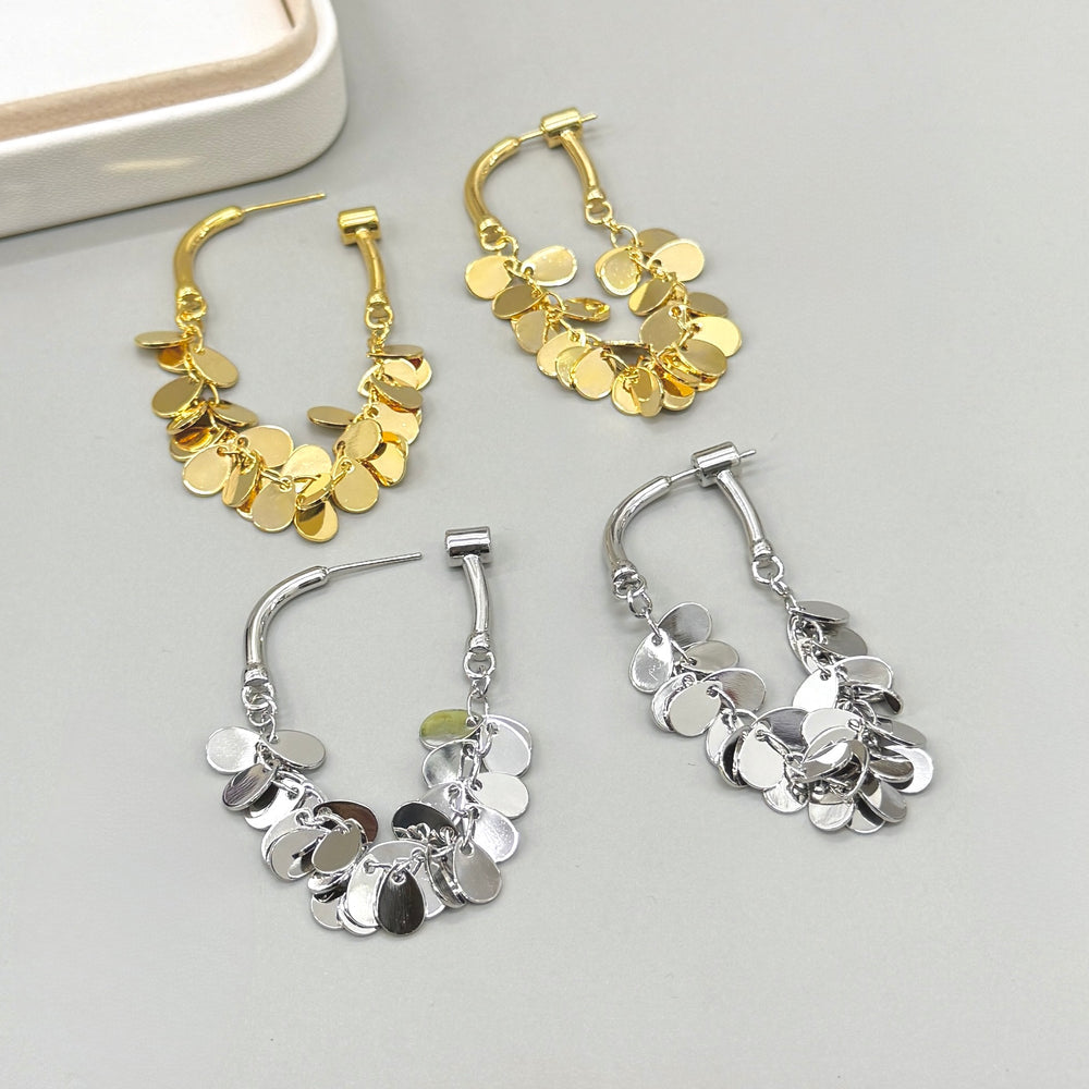 Wind Chyme Hoops
