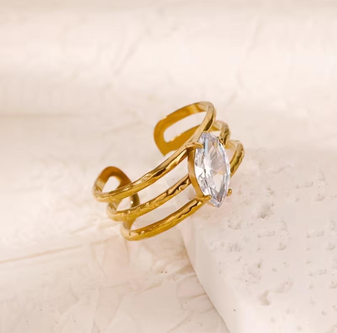 Boho Marquise Ring
