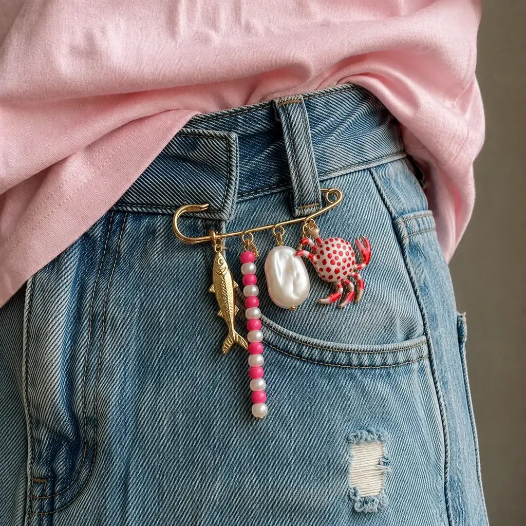 Crab Brooch