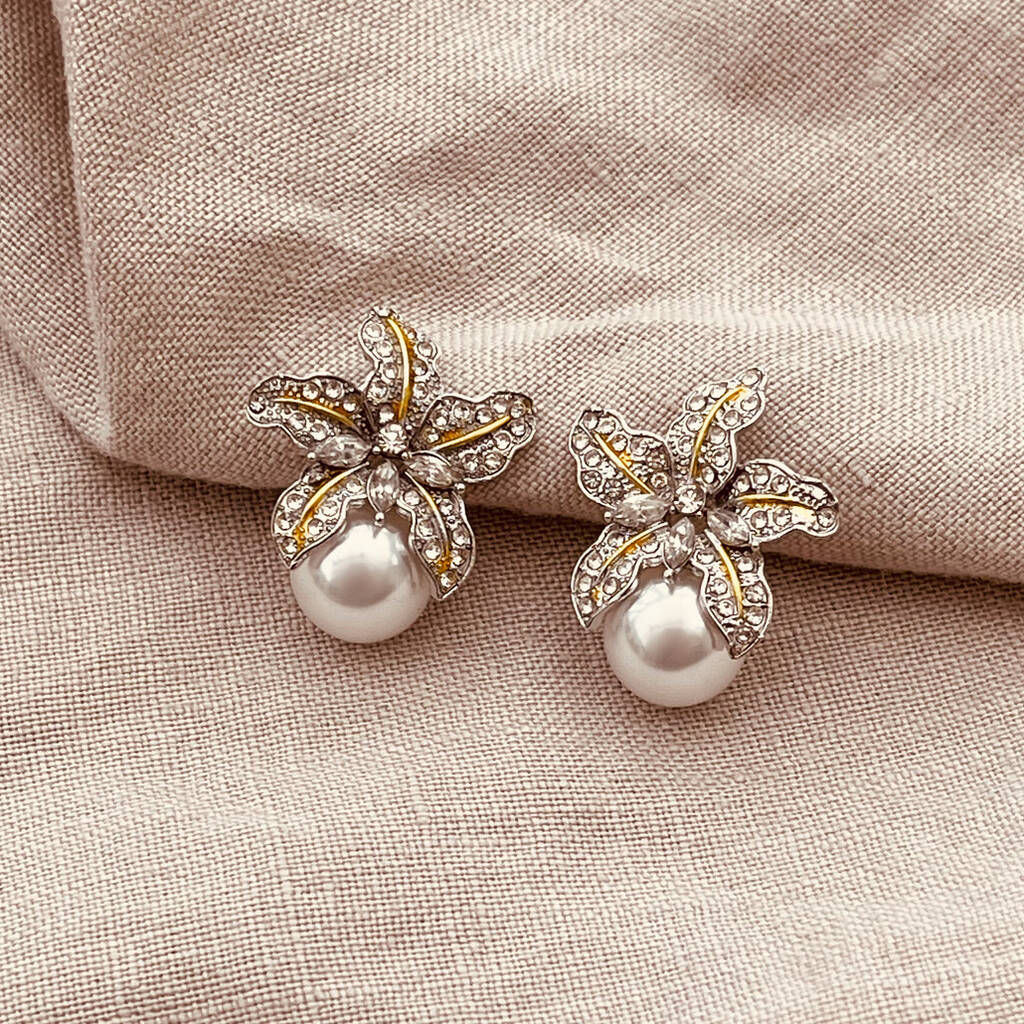 Pearl Starfish Studs