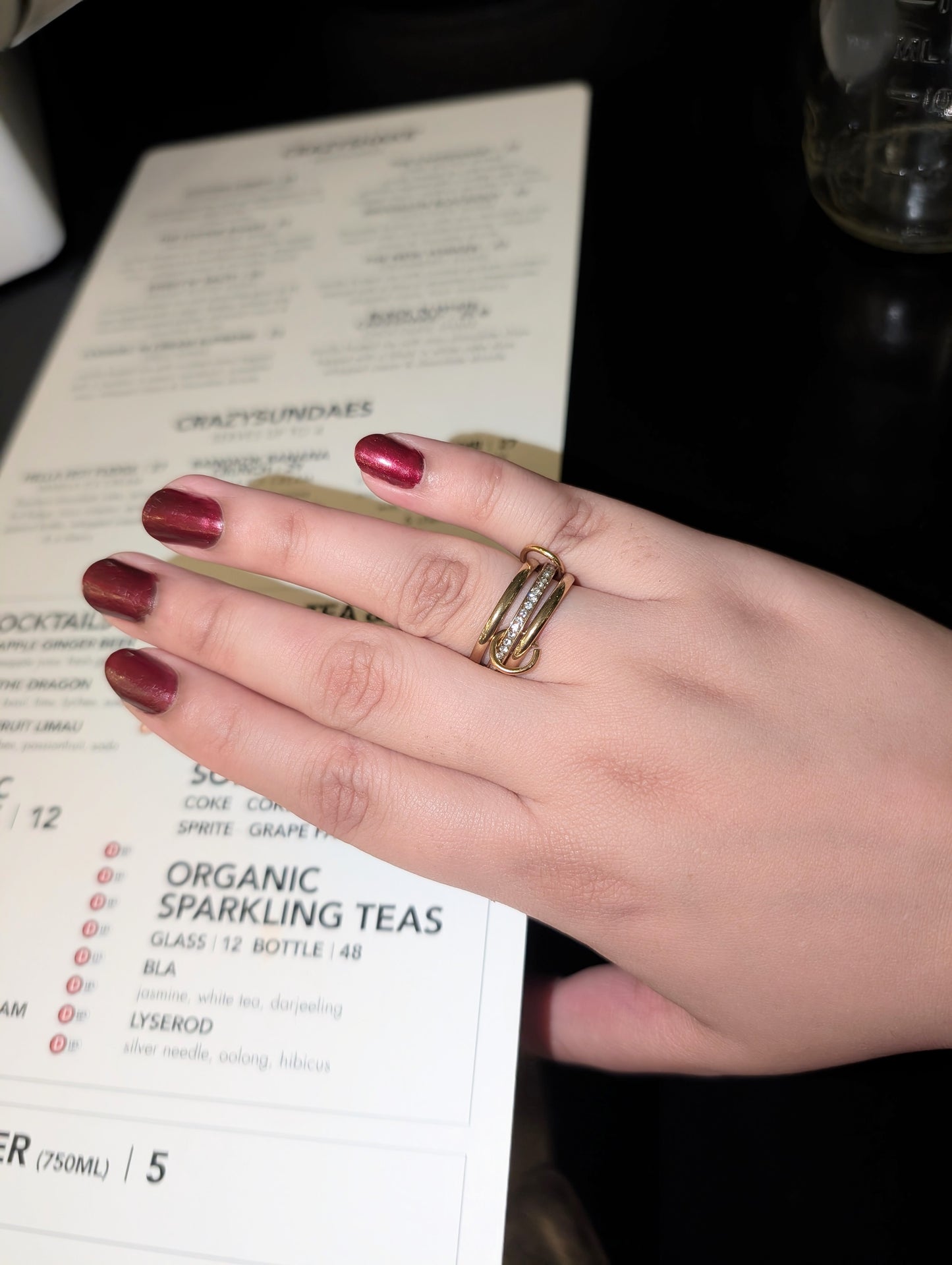 Love's Orbit Ring
