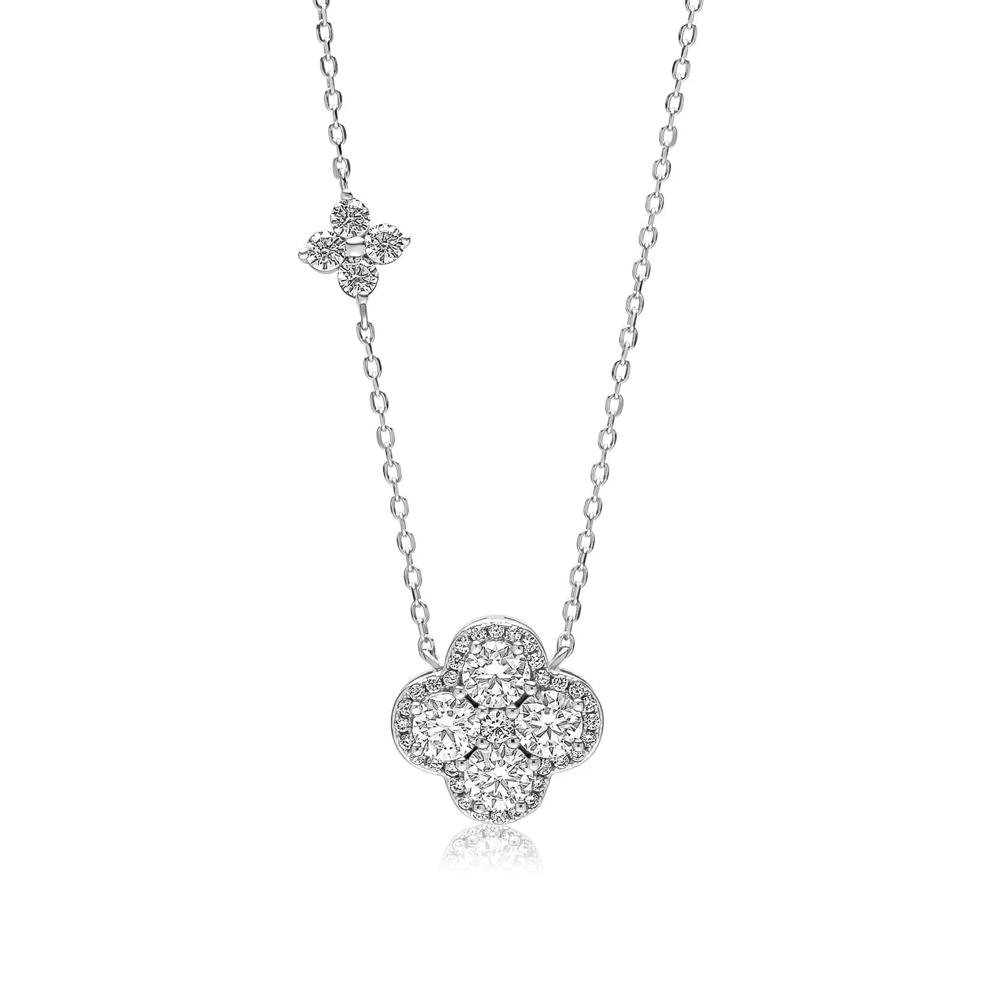 Silver Clover Pendant