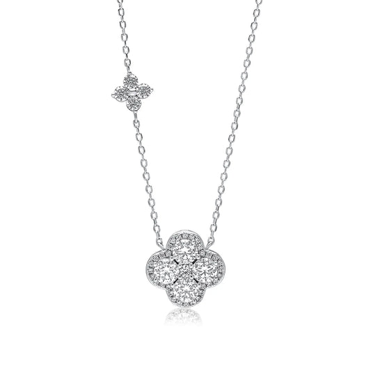 Silver Clover Pendant