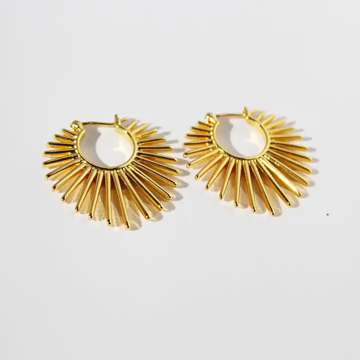 Sunburst Hoops