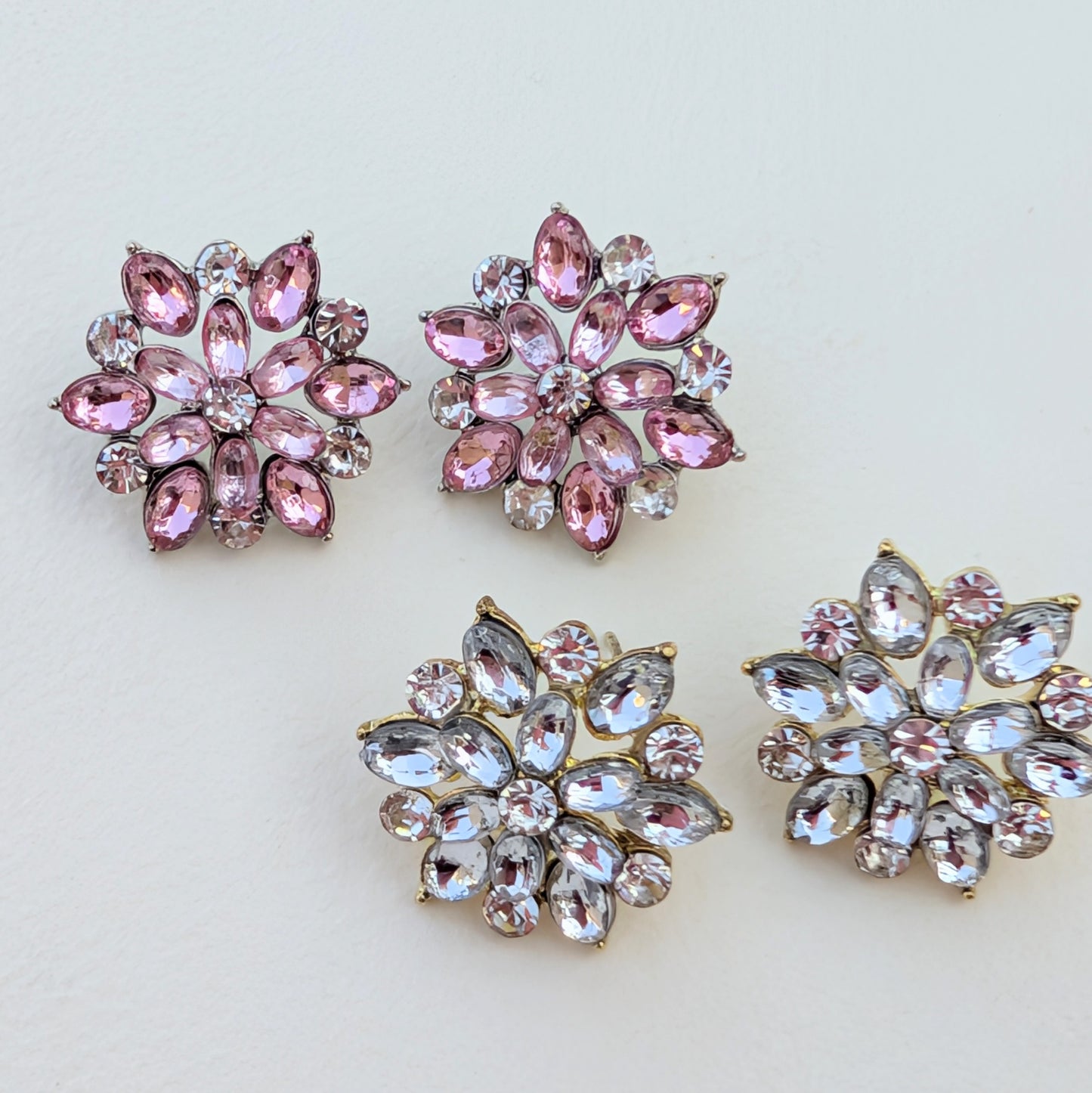 Double Flower Studs