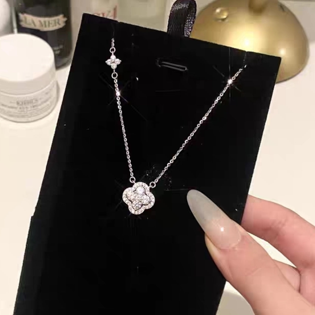 Silver Clover Pendant