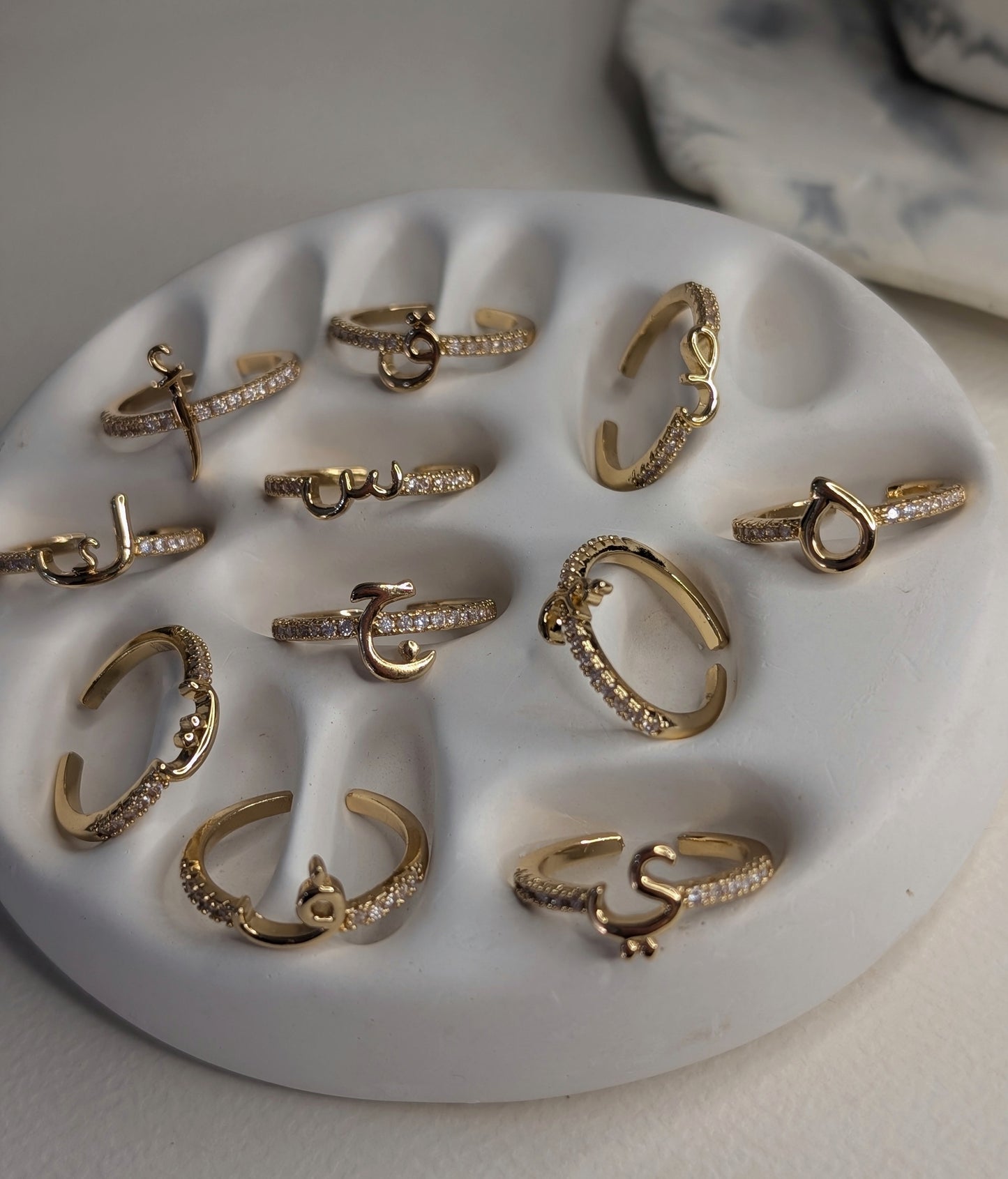 Harf Charm Ring
