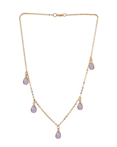 Lilac Charms Necklace