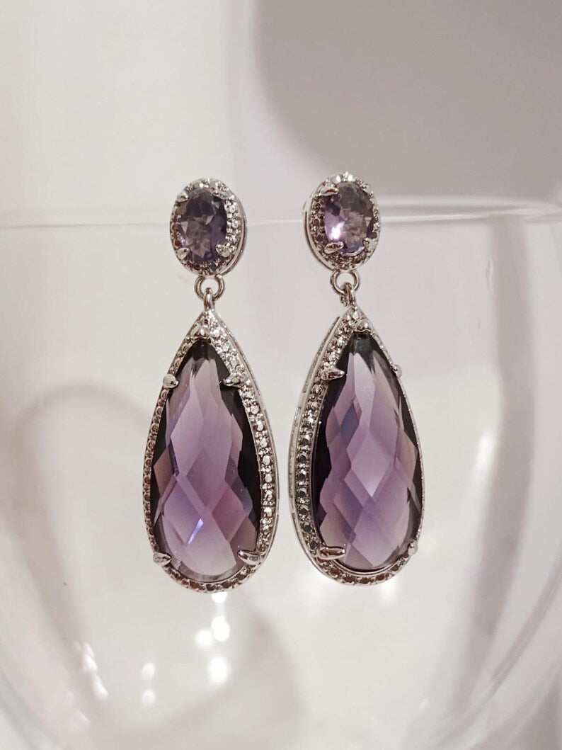 Purple Crystal Drops