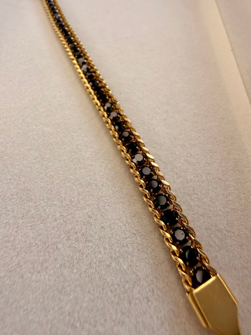 Gemstone Cascade Bracelet