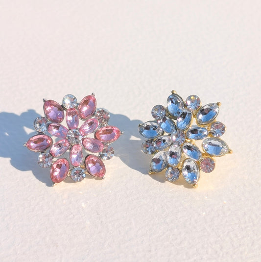 Double Flower Studs