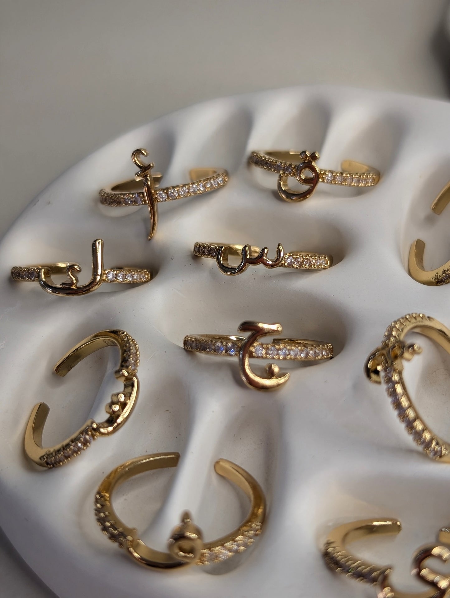 Harf Charm Ring