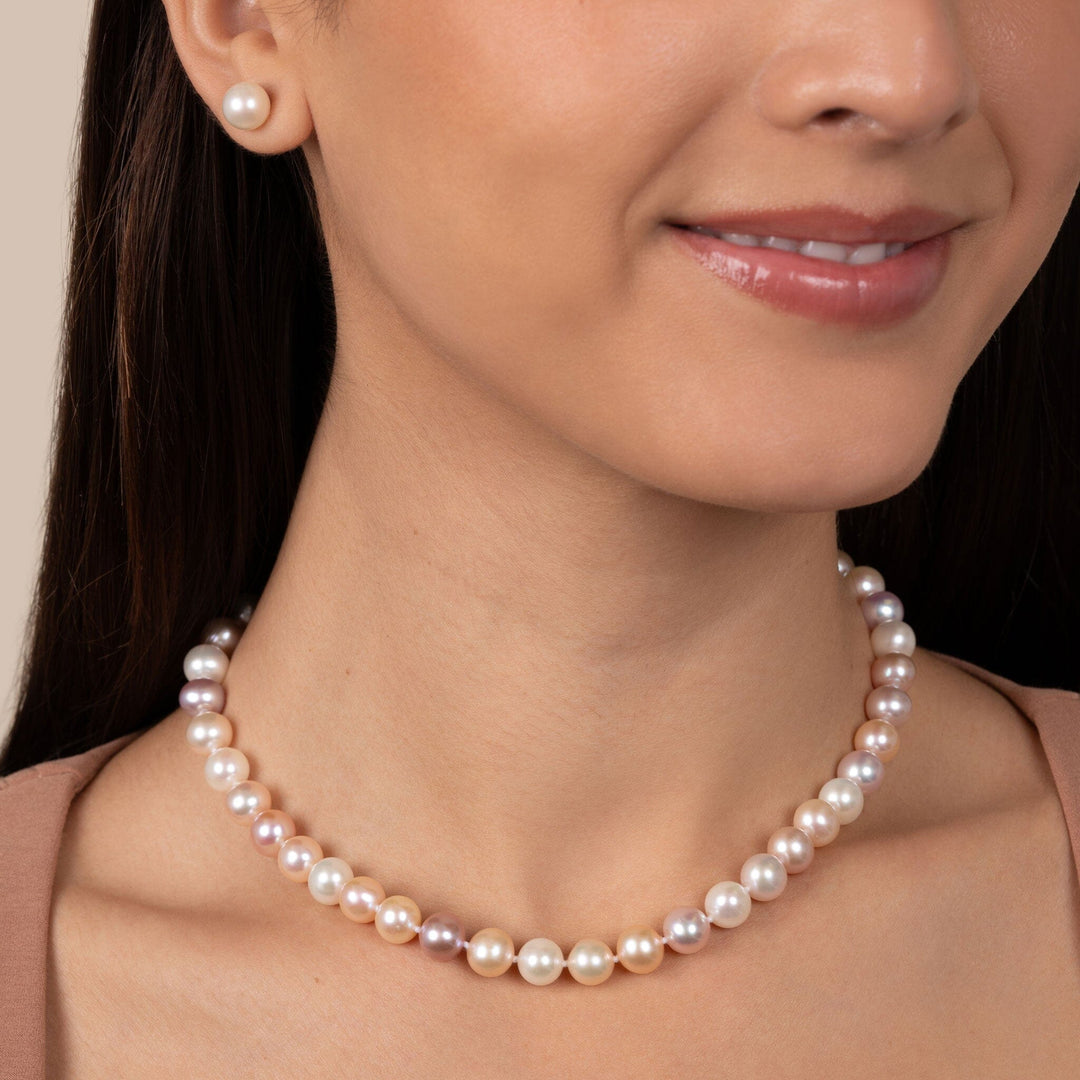 Satin Pearl Necklace