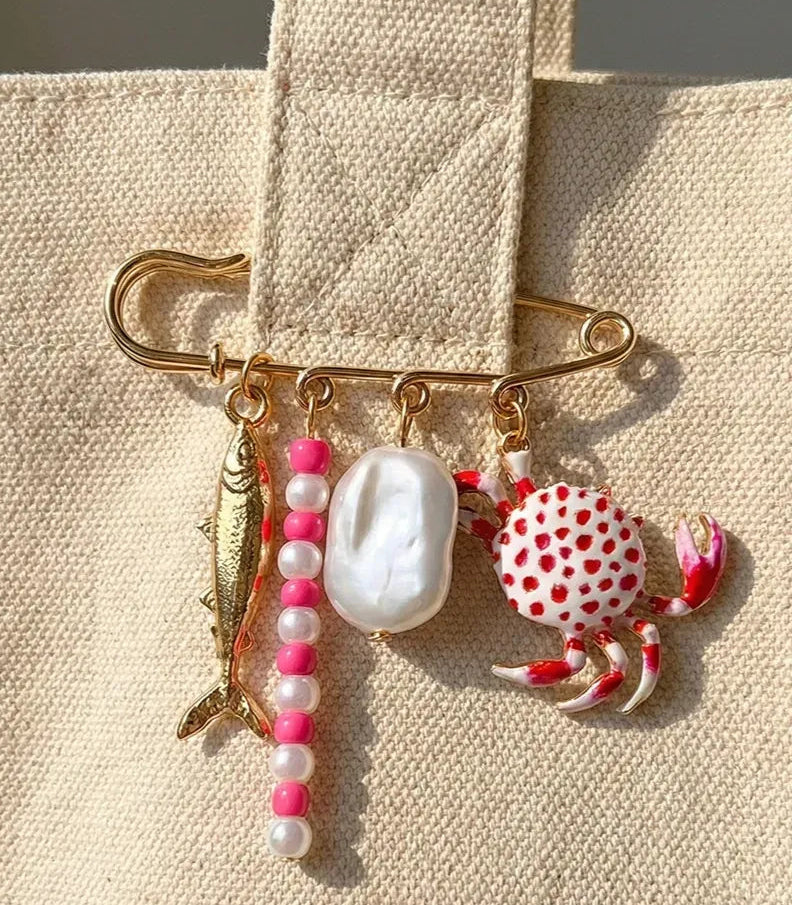 Crab Brooch